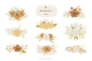 Floral kittens - clipart & patterns, an Animal Illustration by polikarpovaart (Thumbnail 6 of 15)