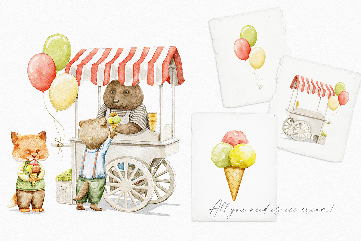 My best summer, an Animal Illustration by Mimomy (Photo 7 of 16)