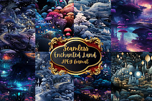Enchanted  Land Seamless Paper