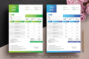 Invoice Excel Google Sheets Word, a Stationery Template by Tbunny (Thumbnail 3 of 7)