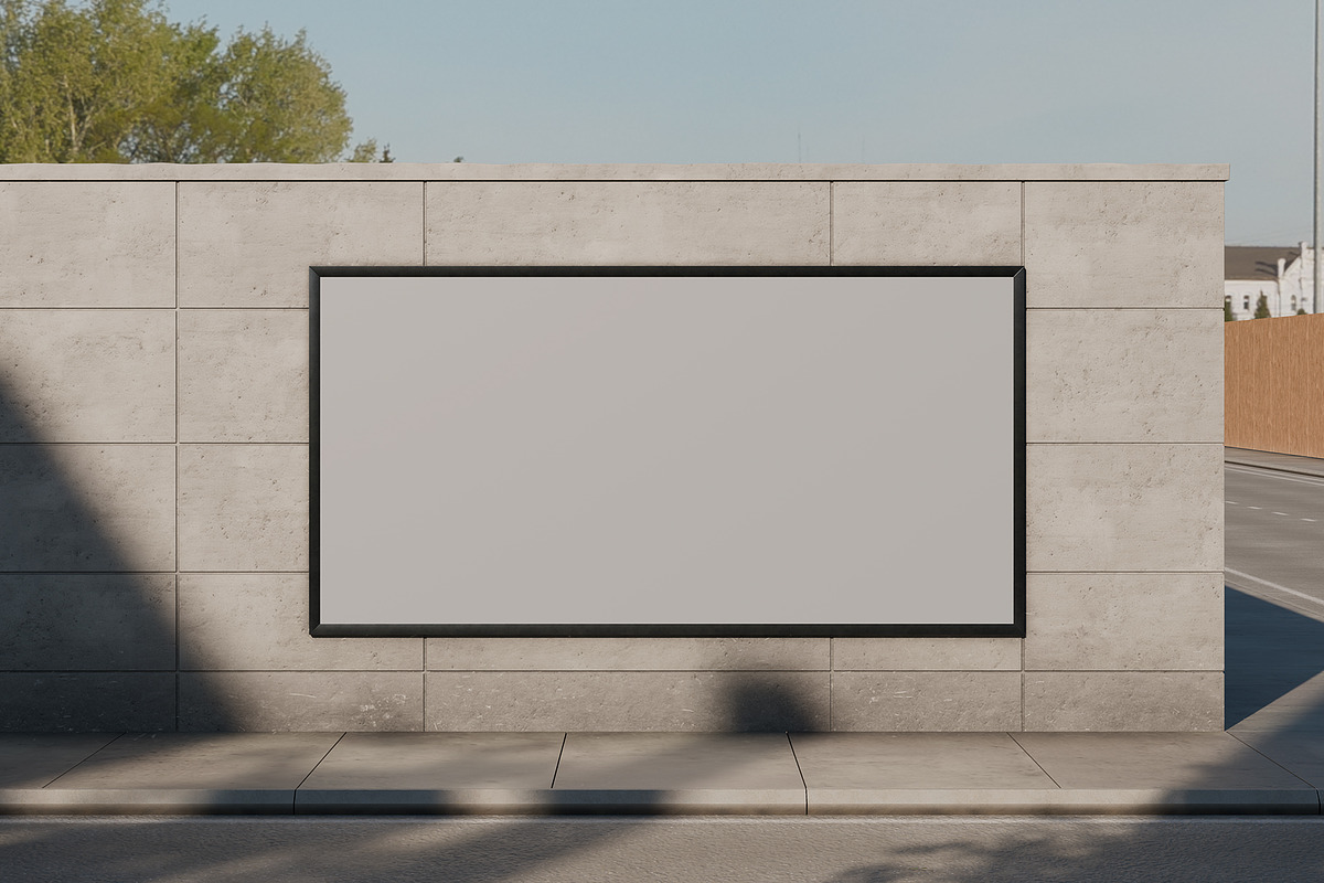 Billboard Mockup, an Advertising Mockup by mockupbuys (Photo 45 of 82)