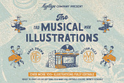 Musical Illustrations, a Person Illustration by Megflags (Thumbnail 1 of 10)