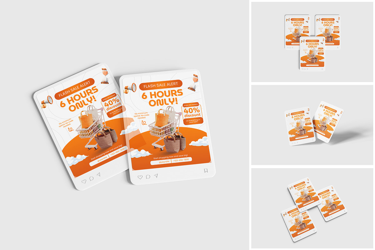 Instagram Post Mockup, a Product Mockup by MrLetters (Photo 1 of 5)