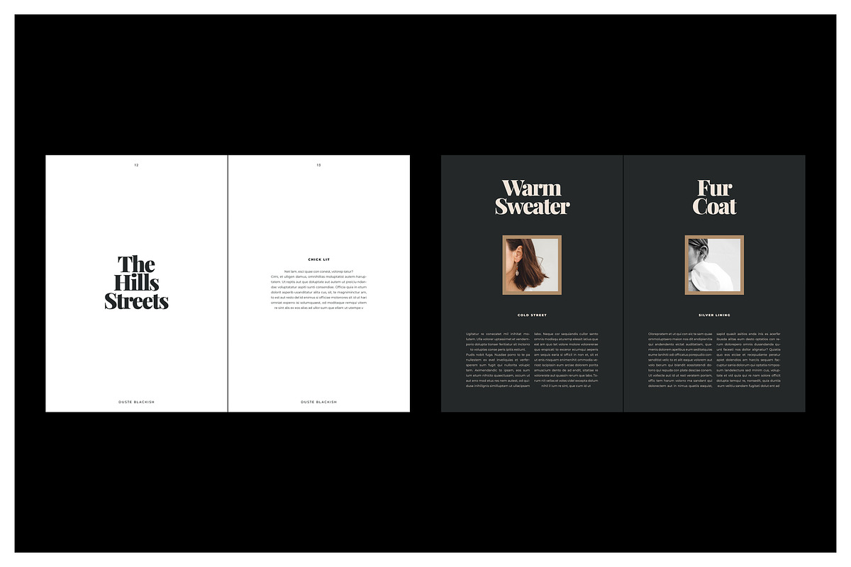 BLACKISH Editorial Lookbook, a Magazine Template by Arif Tri Ananta (Photo 5 of 14)