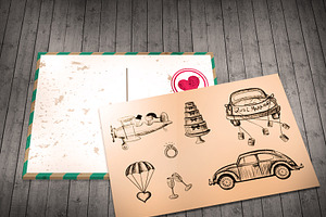 Wedding Invitation Illustrations