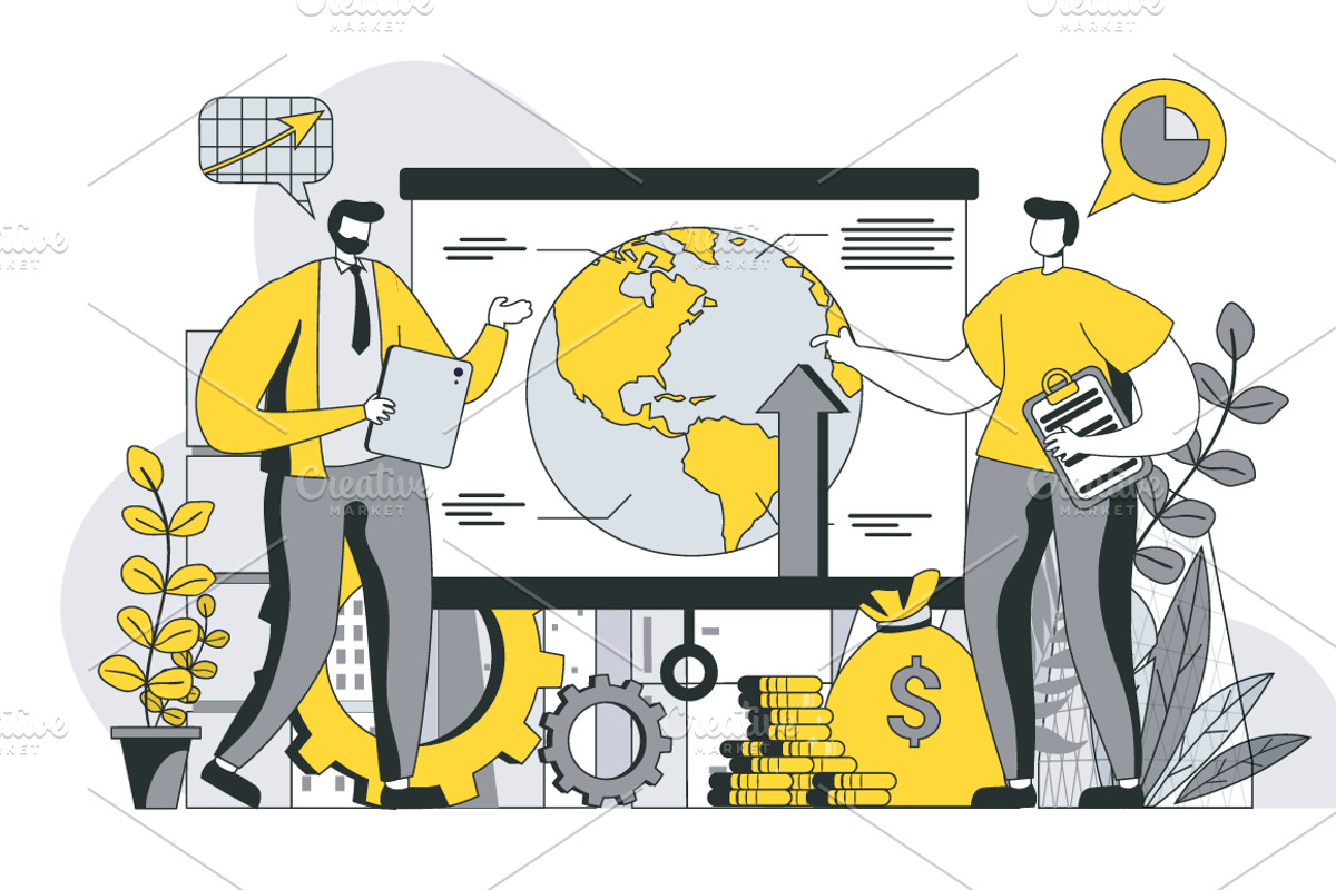 Business Outline Illustrations, a Templates & Theme by alexdndz (Photo 27 of 52)