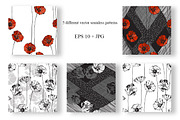 Poppy. Vector collection., an Illustration by maritime_m (Thumbnail 2 of 4)