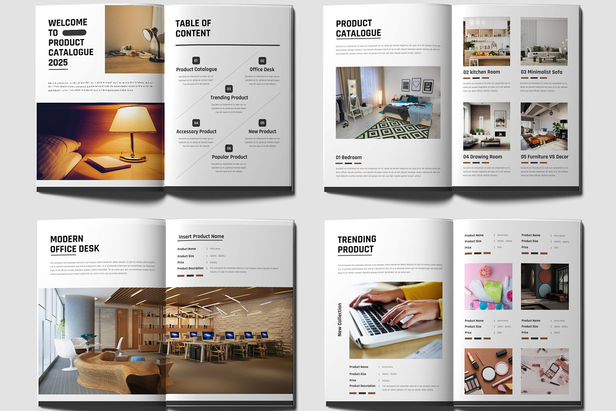Product Catalog Design Template, a Brochure Template by MightyDesign (Photo 2 of 6)