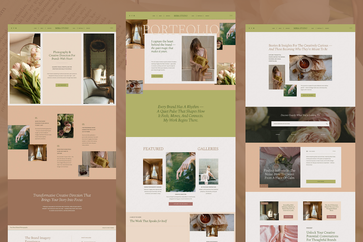 Showit Website Template | Mira, a Websites & App Template by Ladyfang Creative (Photo 3 of 7)