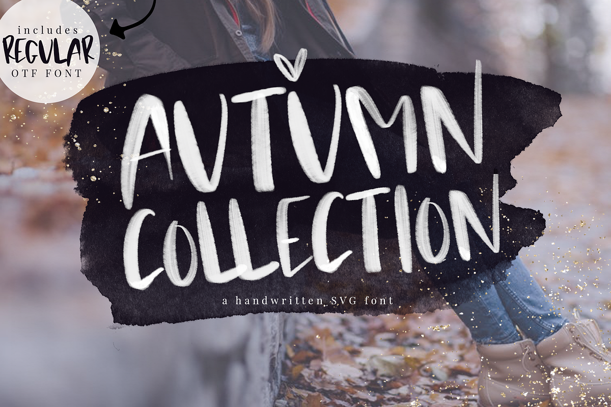 Autumn Collection - SVG + OTF font