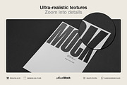 Poster Mockup / Letterhead Mockup, a Product Mockup by MockMock Mockups (Thumbnail 2 of 4)