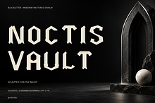 Noctis Vault — Modern Blackletter