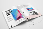 Realistic Magazine Mockup, a Books & Magazine Mockup by Graphic Xtreme (Thumbnail 2 of 3)