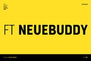 FT Neue Buddy - 5 Styles Sans Serif, a Sans Serif Font by fuzztype (Thumbnail 1 of 15)