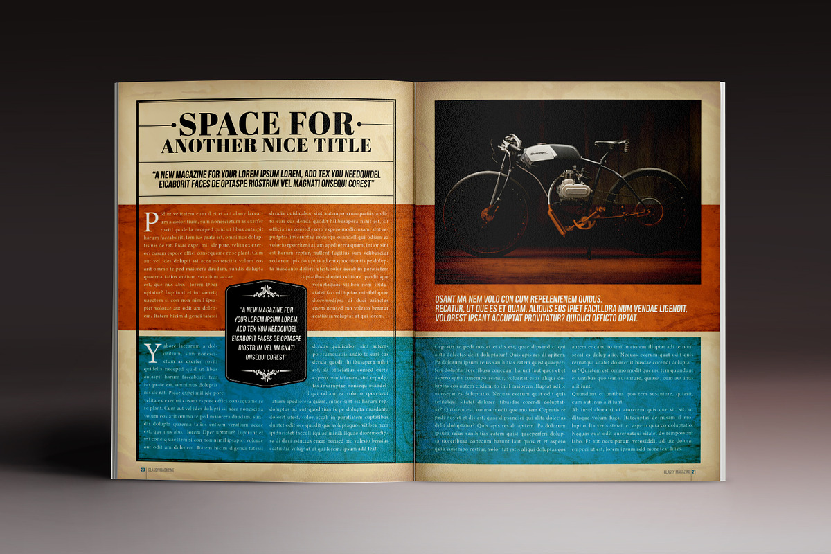 Classy MGZ, a Magazine Template by Luuqas Design (Photo 1 of 12)