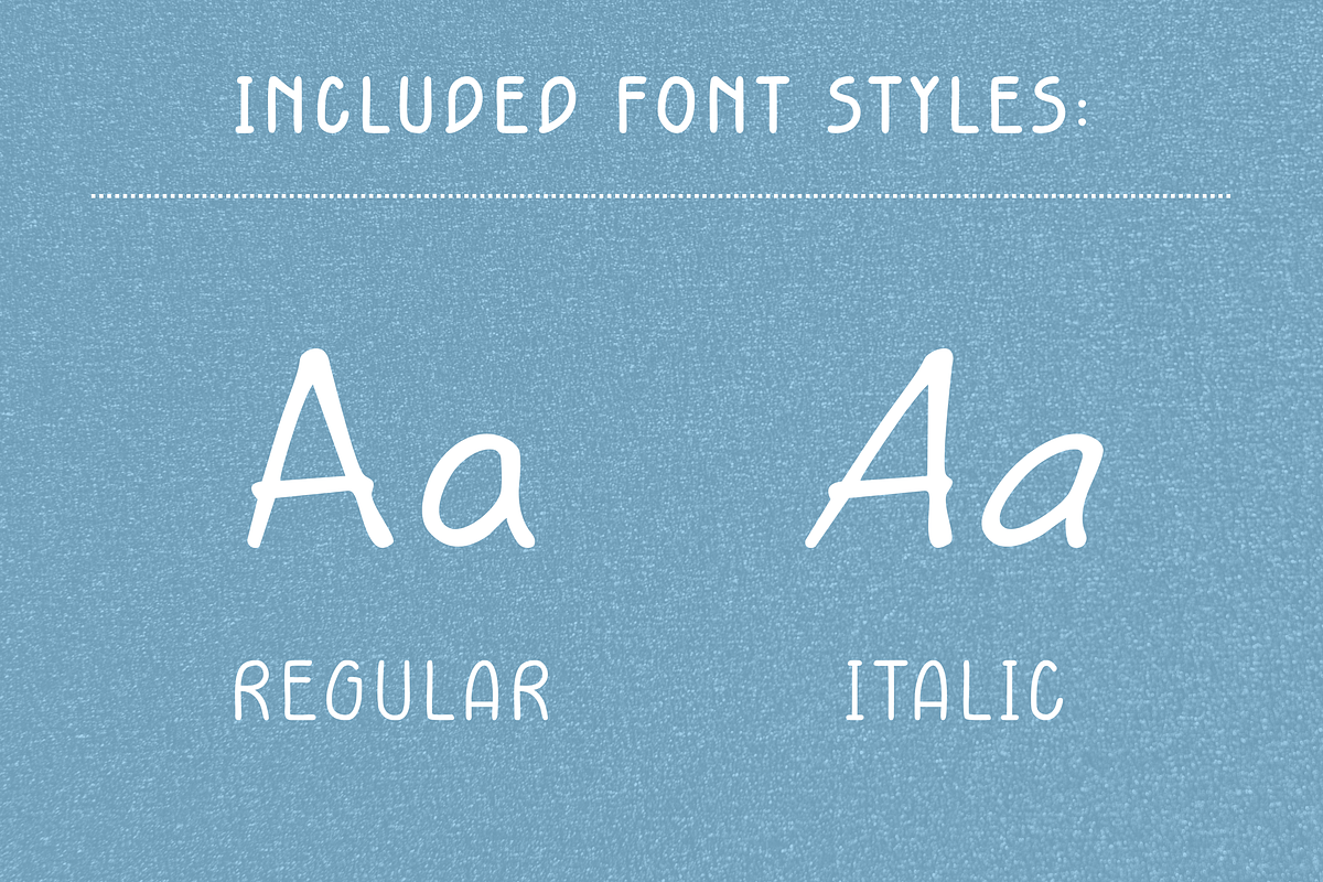 Handwritten Font - HandfreeSunday, a Handwritten Font by ZoloDesignHub (Photo 3 of 11)