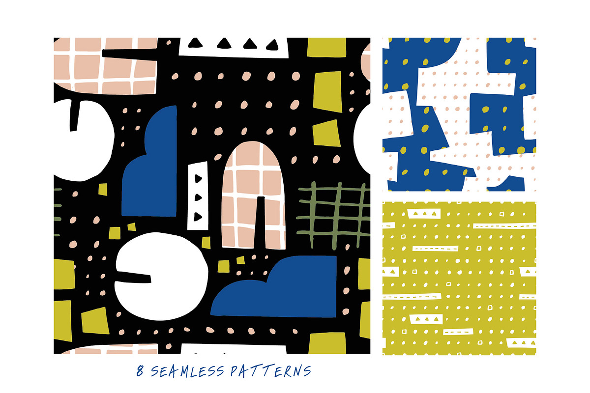 Contemporary Pieces | Patterns, a Pattern Graphic by The Collective Studio (Photo 2 of 9)