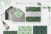Botanica Watercolor Greenery Leaves, a Decorative Illustration by Momo Studio (Thumbnail 13 of 16)