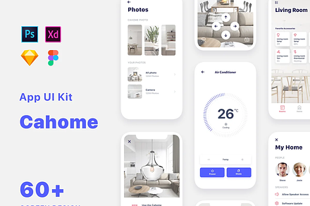Cahome - Smart Home App UI Kit