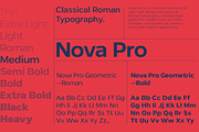 Nova Pro-Modern Sans Serif Font, a Sans Serif Font by xdCreative (Thumbnail 6 of 13)