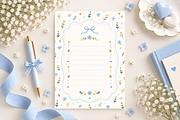 Cute Stationery Paper, a Background Graphic by by creative paper (Thumbnail 4 of 14)