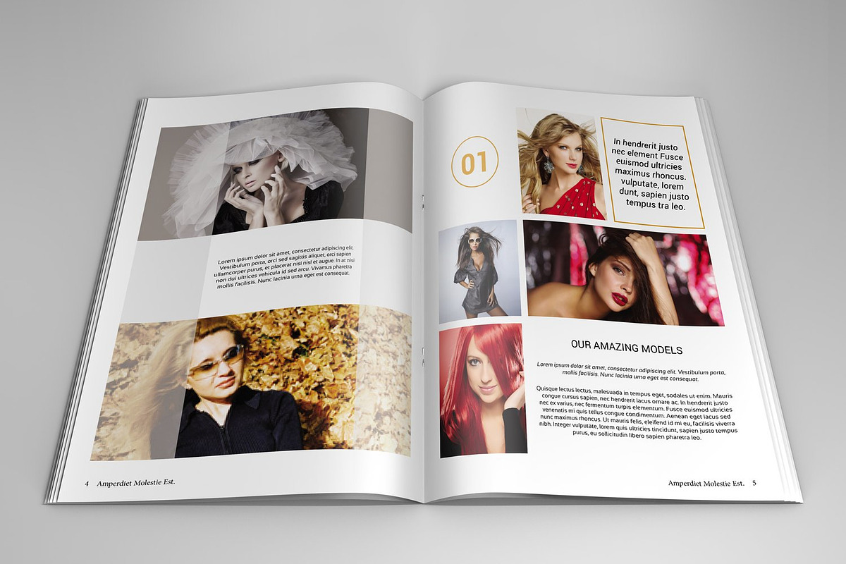 Fashion Lookbook Bundle, a Magazine Template by Template Shop (Photo 17 of 20)