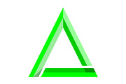 Letter A logo design template, a Branding & Logo Template by Sumberpangan (Thumbnail 1 of 3)