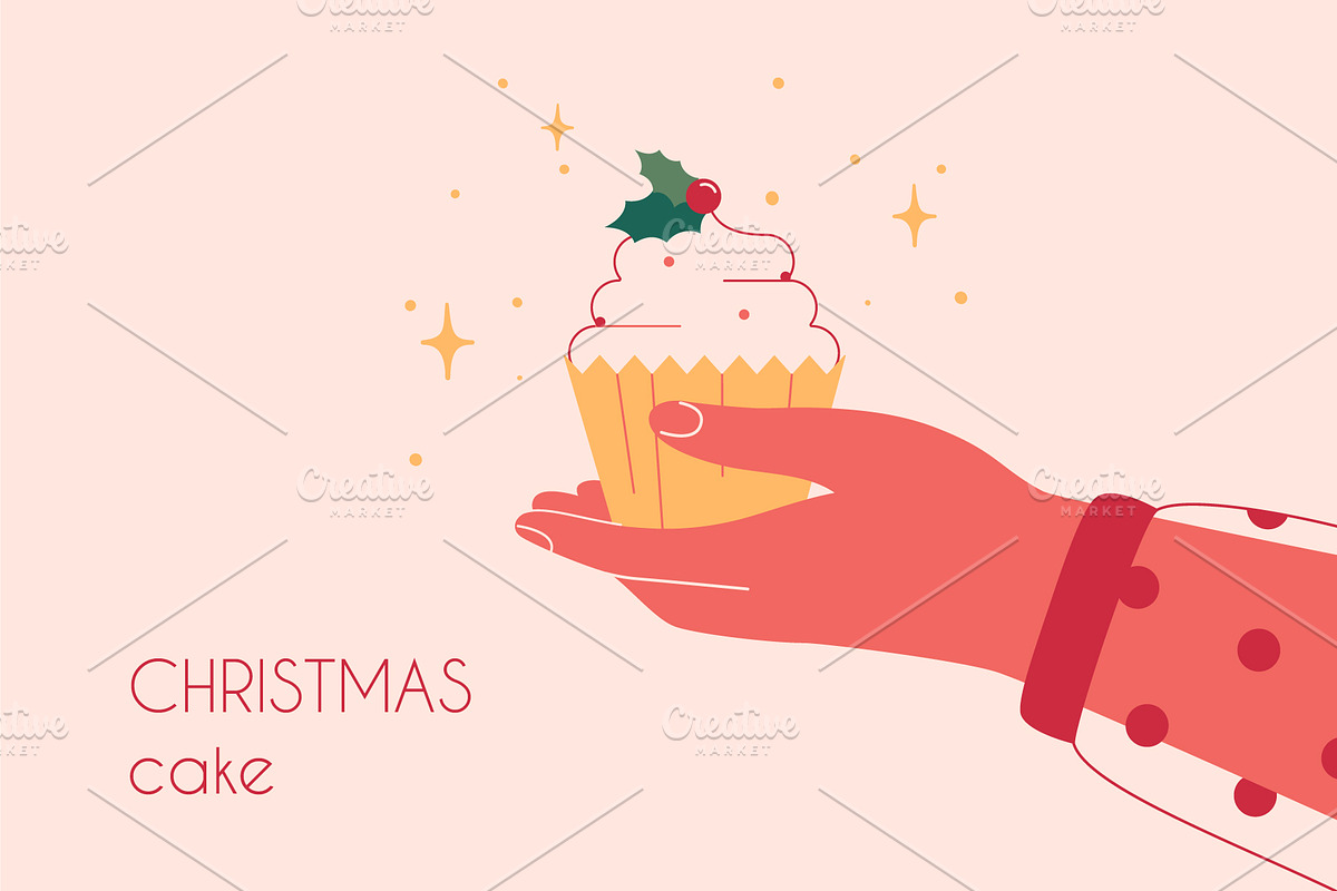 Christmas in Hands, a Seasonal Illustration by Mary Long (Photo 5 of 9)
