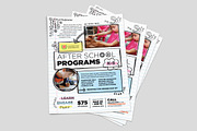 Elementary School Flyer Template, a Flyer Template by StockLayouts (Thumbnail 2 of 3)
