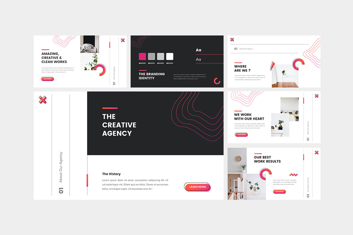 Platinum Creative Powerpoint, a Presentation Template by desvibes (Photo 2 of 5)