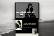 Showit website template for coach, a Websites & App Template by Superhero Design Co. (Thumbnail 1 of 7)