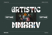 Artistic - Classic Retro Font, a Sans Serif Font by Luna Shop (Thumbnail 5 of 7)