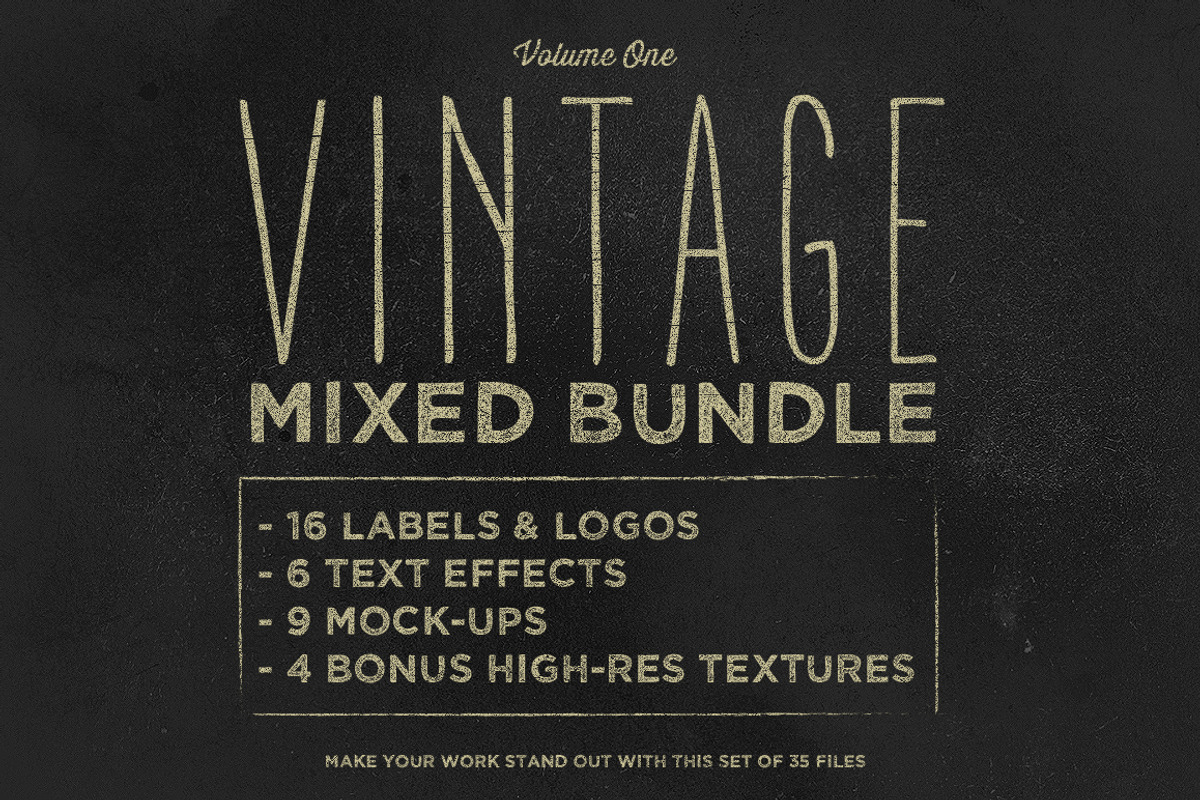 Vintage Mixed Bundle Vol.1