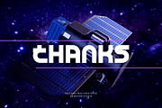 Digyte Future - Digital Space Font, a Sans Serif Font by QR Design Studio (Thumbnail 7 of 7)