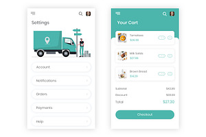 Emart - Grocery Shopping Figma App