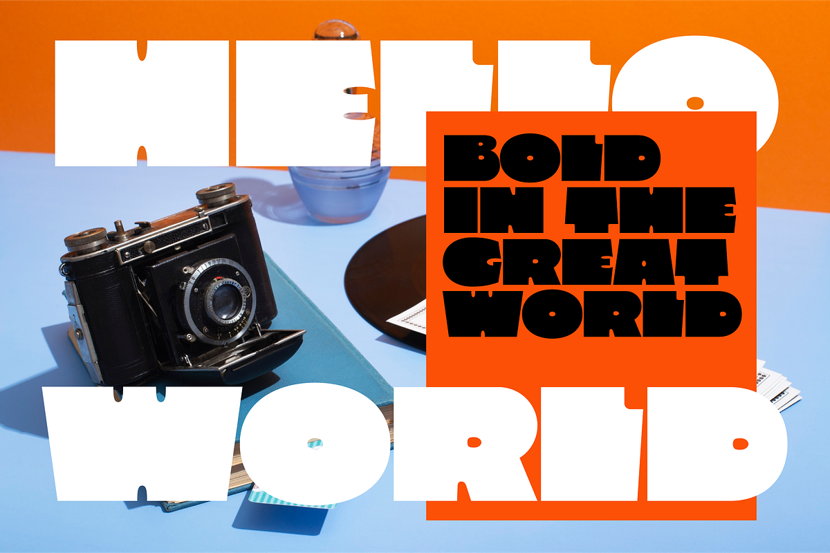 Orbold - Bold Font, a Sans Serif Font by limitype (Photo 2 of 12)