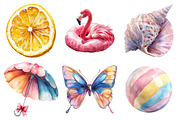 Girly Cute Summer PNG, an Illustration by SinaCreation (Thumbnail 3 of 5)