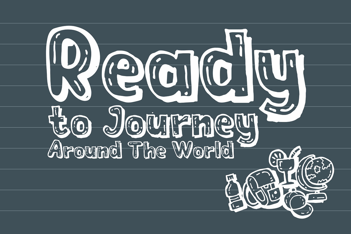 Woodix Font, a Handwritten Font by nIznaztype (Photo 5 of 6)