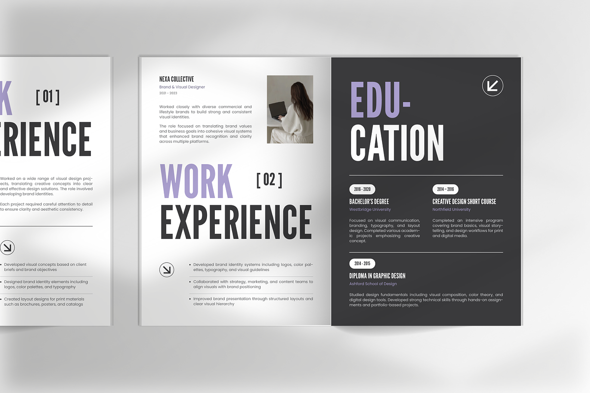 Resume Booklet, a Print Template by Annora Studio (Photo 4 of 6)