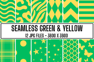 Green And Yellow Seamless