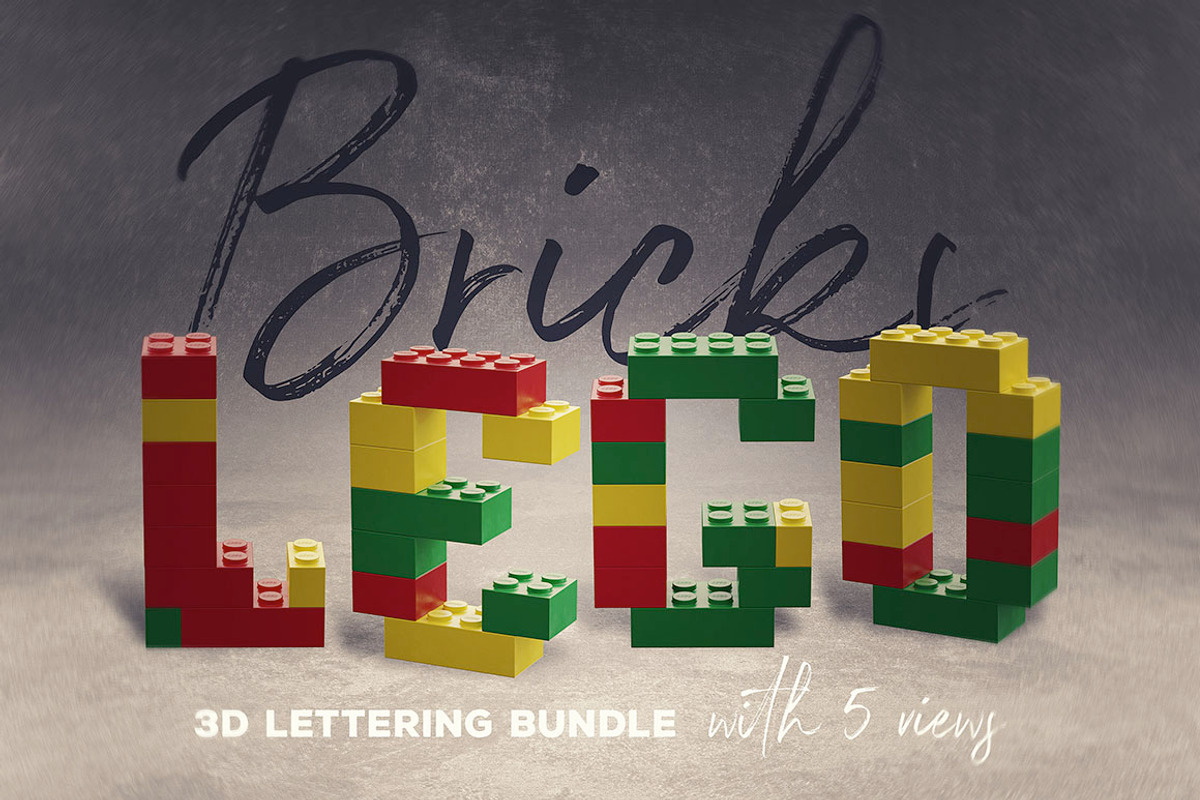 SALE 9 Creative 3D Lettering Sets, a Graphic by TVartworks (Photo 8 of 60)