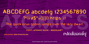 Atomic Suck™, a Sans Serif Font by MINDCANDY (Thumbnail 1 of 2)