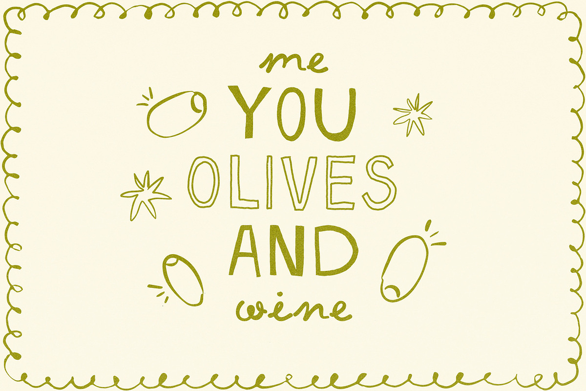 French Aperitif Quirky Font Family, a Handwritten Font by Ayya Studio (Photo 6 of 18)