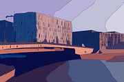 Illustration of flat lamp alphabet 4, an Object Graphic by popskraft (Thumbnail 4 of 7)