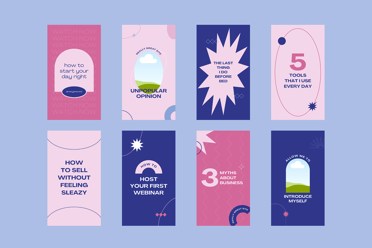 Reels Covers for Instagram, a Social Media Template by Roger Coles (Photo 3 of 6)