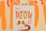 Meow Zilla - Display Cat Theme Font, a Font by PutraCetol Studio (Thumbnail 6 of 11)