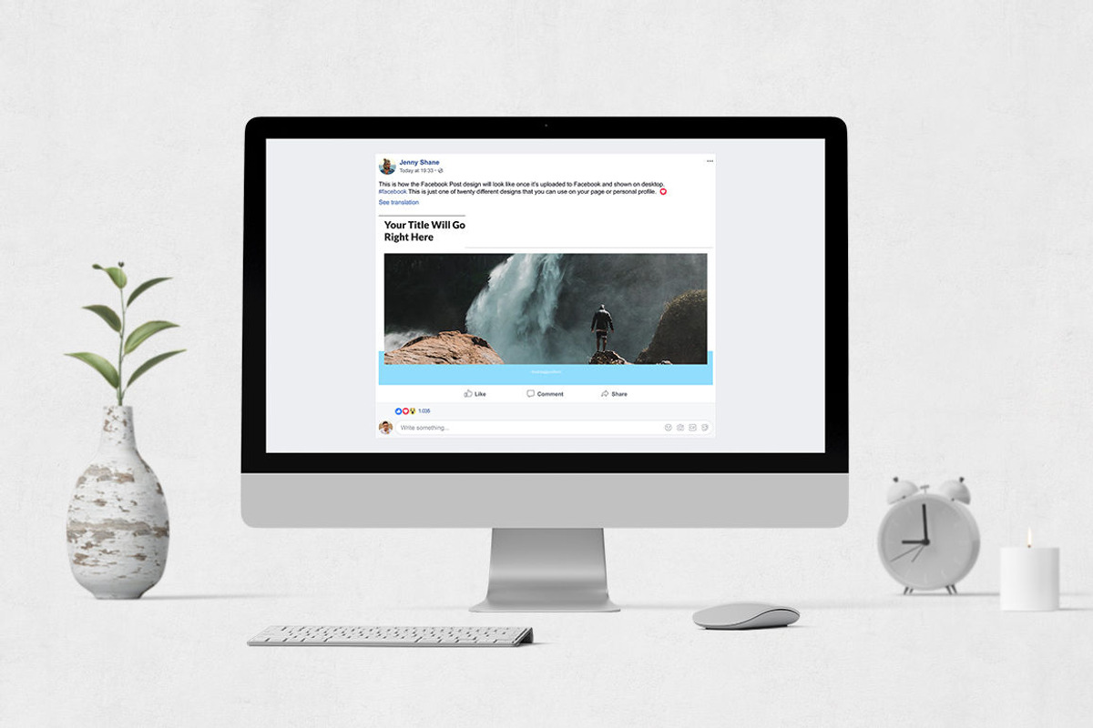 Travel Facebook Posts, a Social Media Template by Social Corner Graphics (Photo 4 of 7)