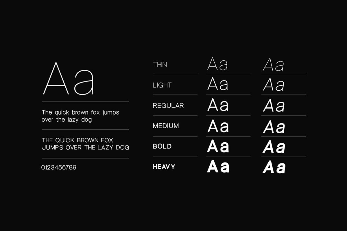 LOGIKA NOVA - Minimalist Font Family, a Sans Serif Font by Designova® (Photo 4 of 11)