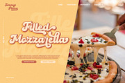 Vintage Round, a Script Font by Vintage Division (Thumbnail 4 of 10)