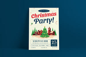Christmas Day Flyer Template